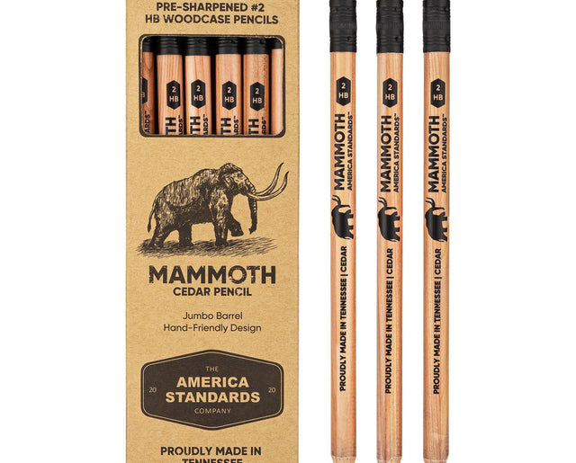 Mammoth Cedar Pencils - Jumbo